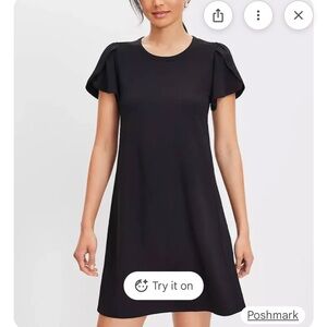 LOFT Black Mini Dress